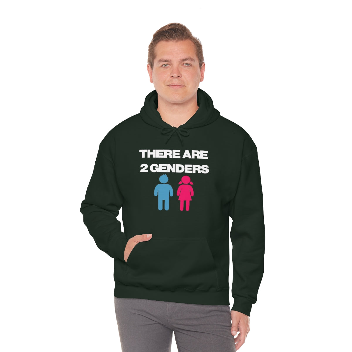 THERE ARE 2 GENDERS HOODIE