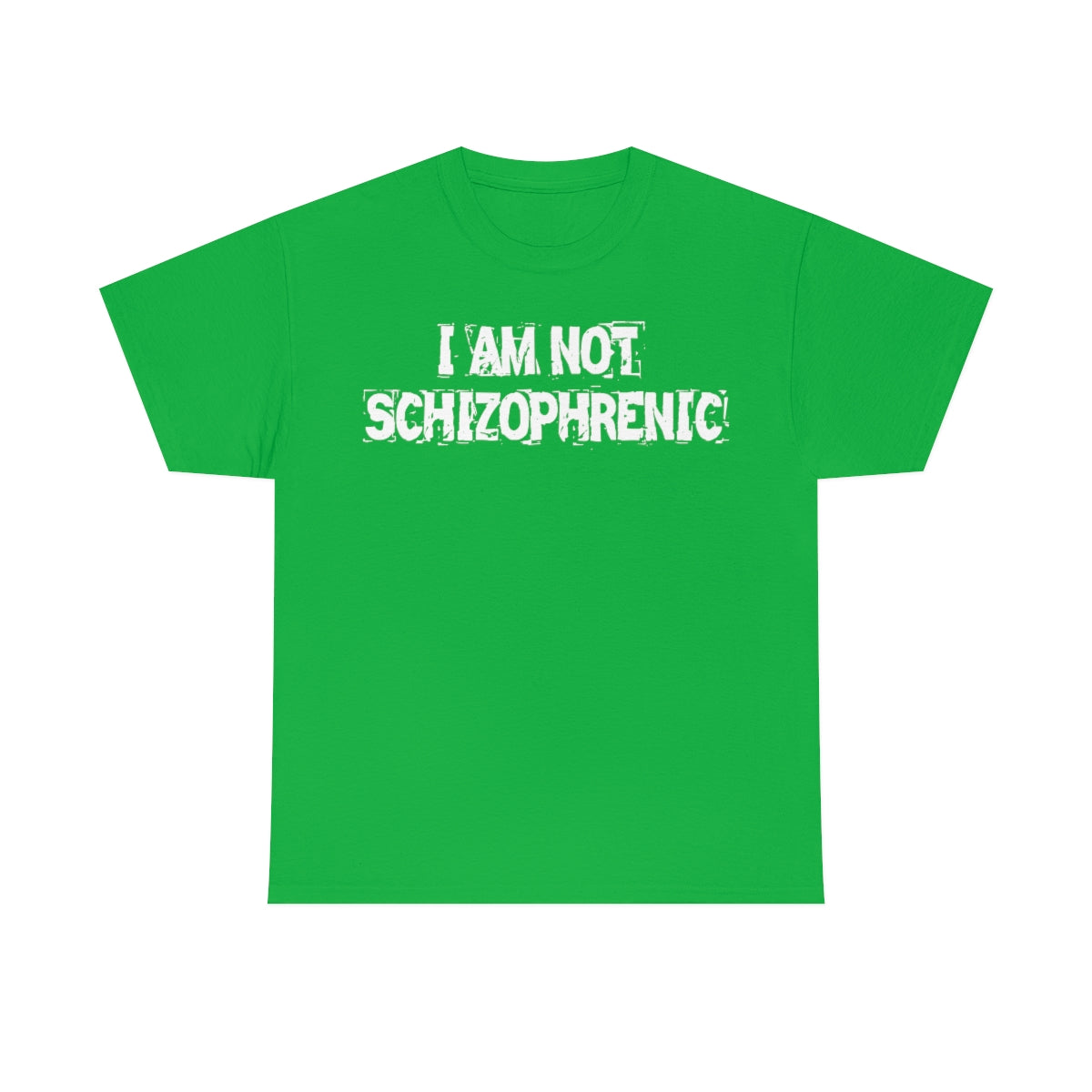 I AM NOT SCHIZOPHRENIC TEE