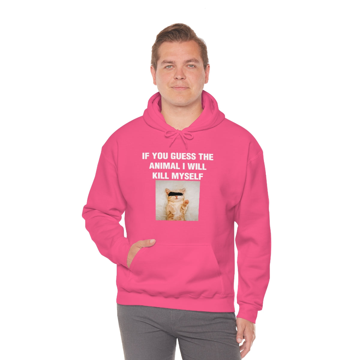 IF YOU GUESS THE ANIMAL I WILL KILL MYSELF HOODIE