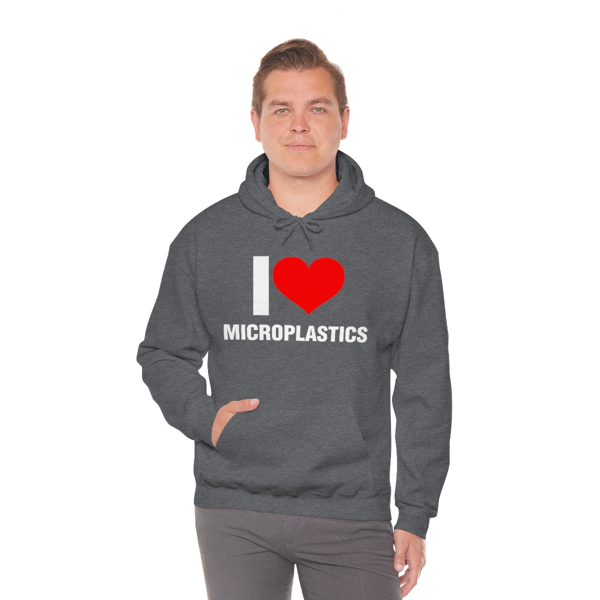 I LOVE MICROPLASTICS HOODIE