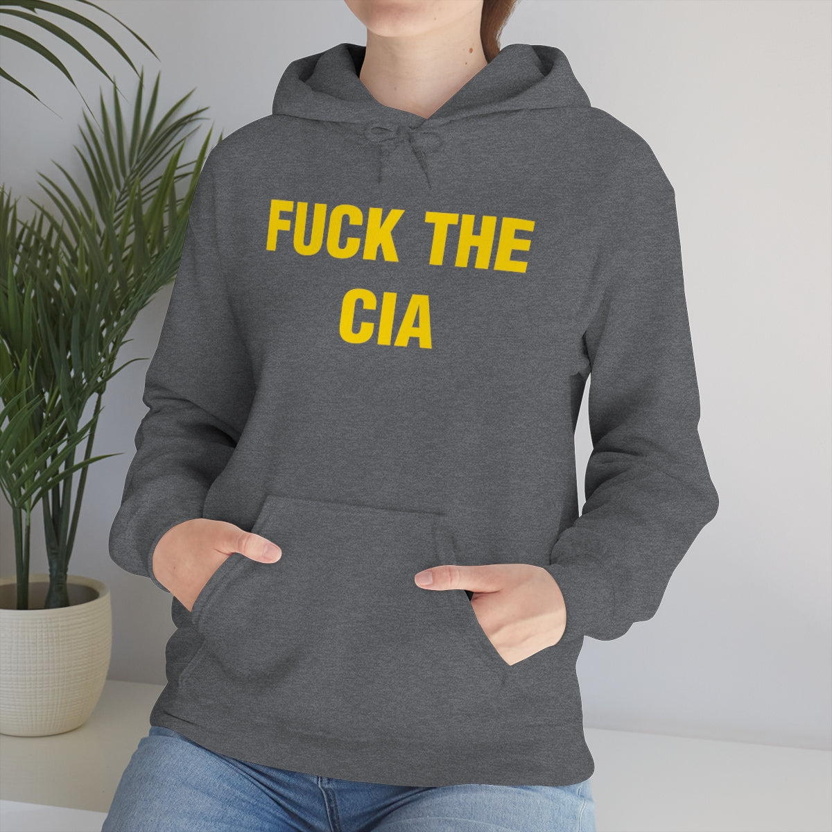 FUCK THE  CIA HOODIE