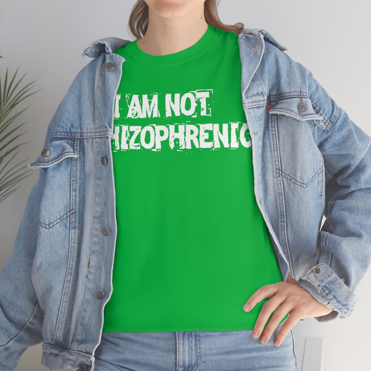 I AM NOT SCHIZOPHRENIC TEE