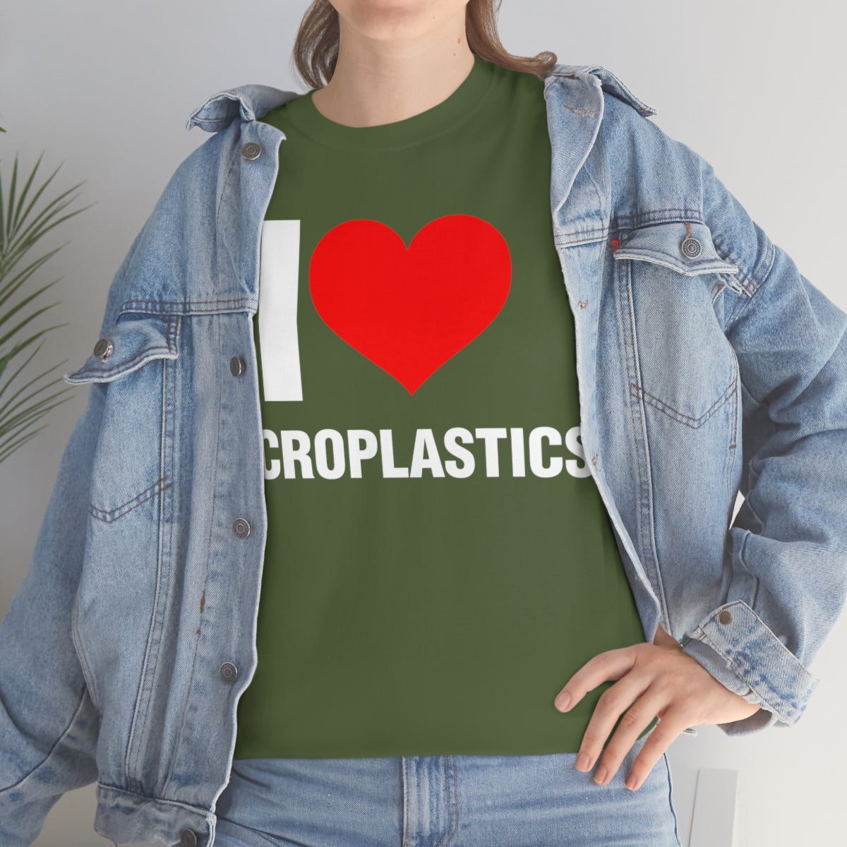 I LOVE MICROPLASTICS TEE