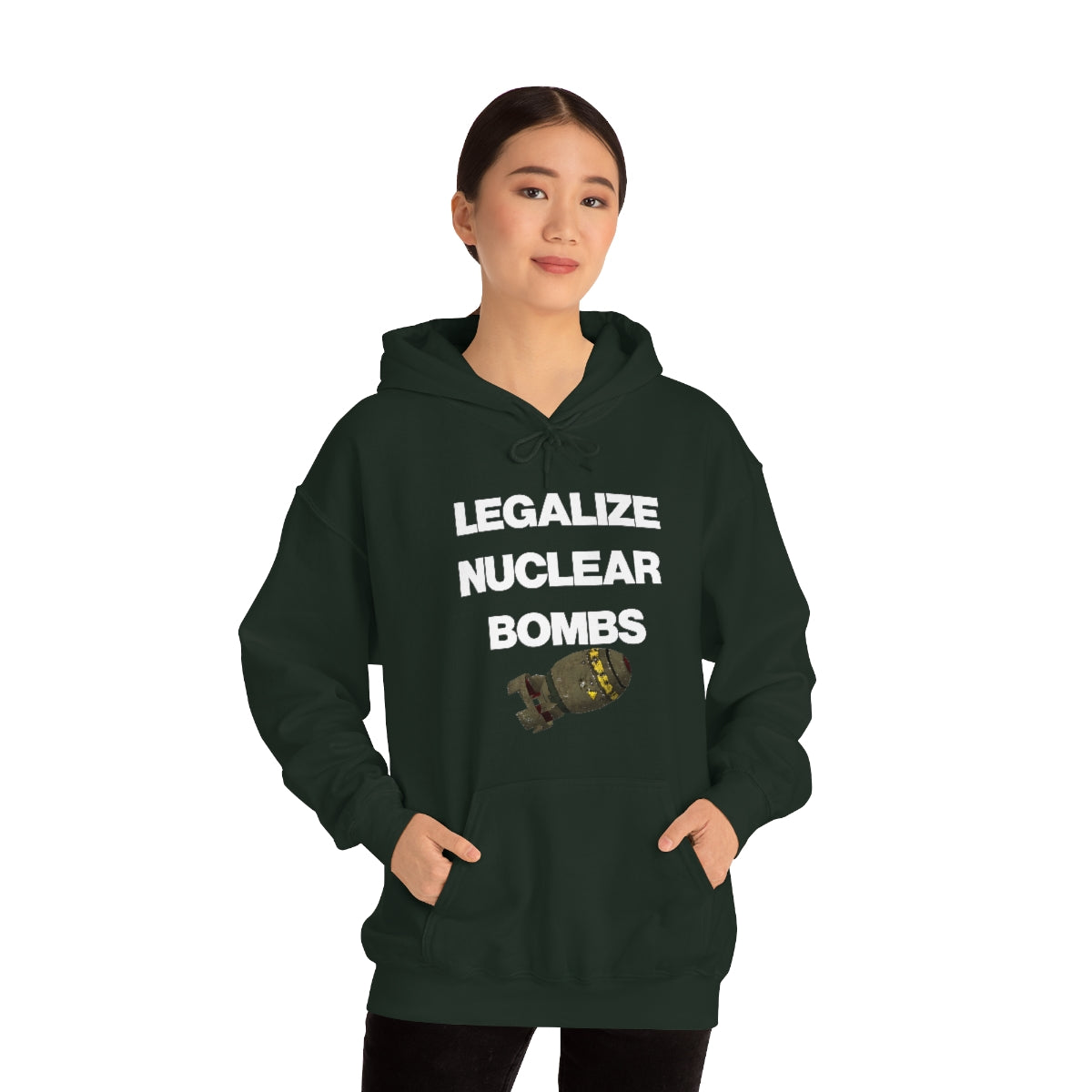 LEGALIZE NUCLEAR BOMBS HOODIE