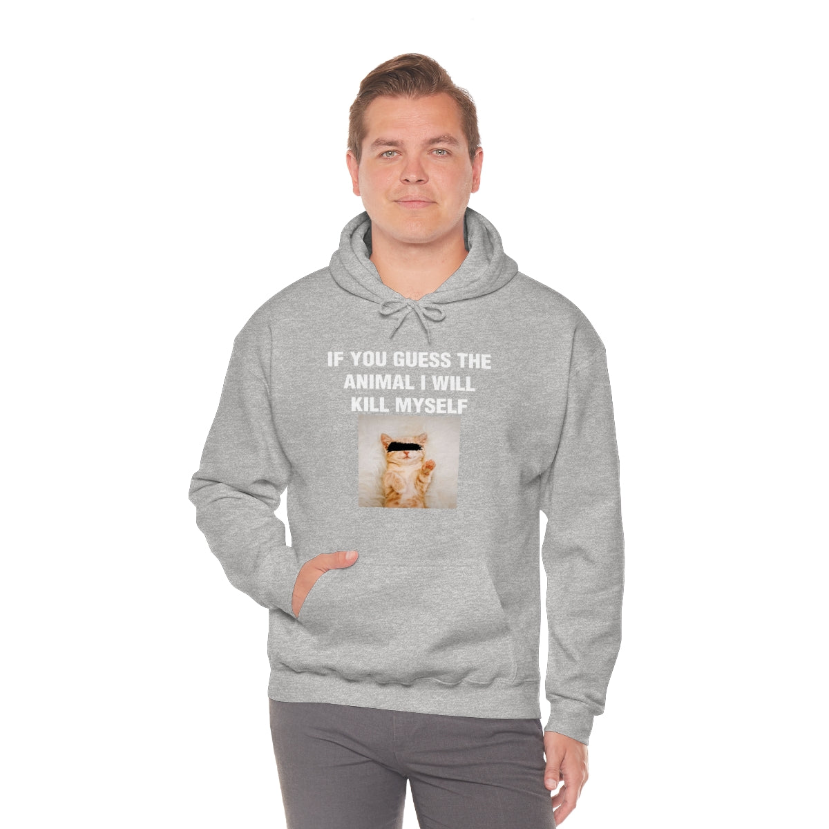 IF YOU GUESS THE ANIMAL I WILL KILL MYSELF HOODIE