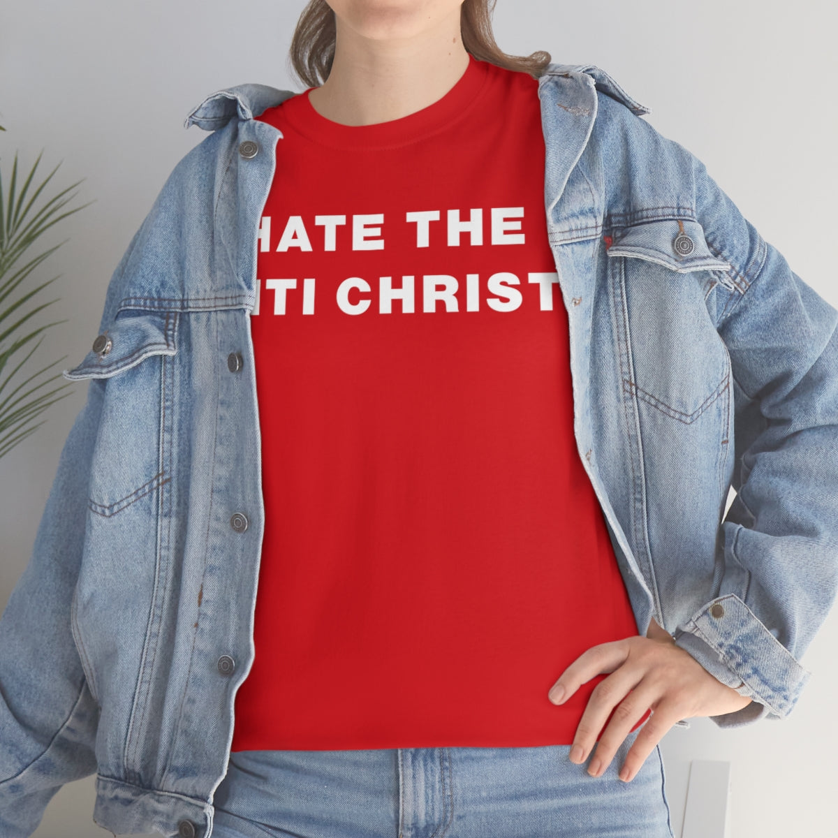 I HATE THE ANTI CHRIST TEE