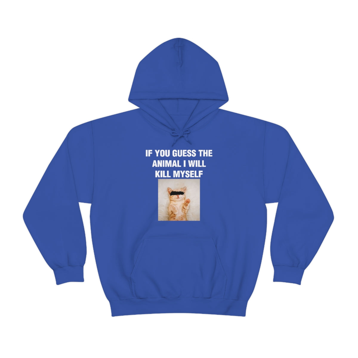 IF YOU GUESS THE ANIMAL I WILL KILL MYSELF HOODIE