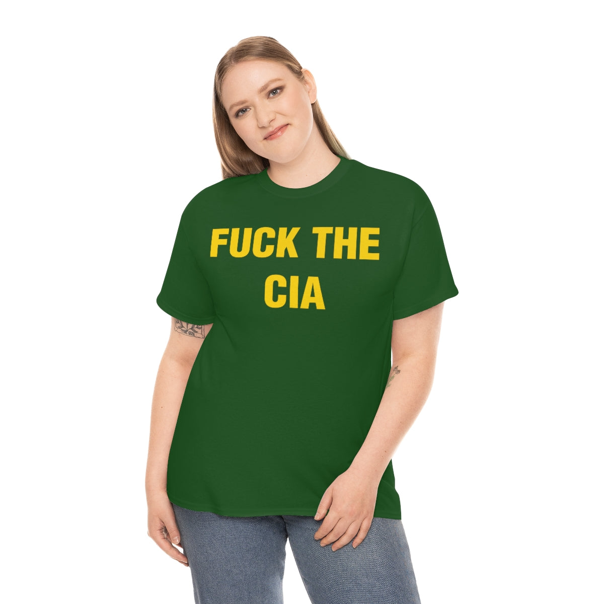 FUCK THE  CIA TEE