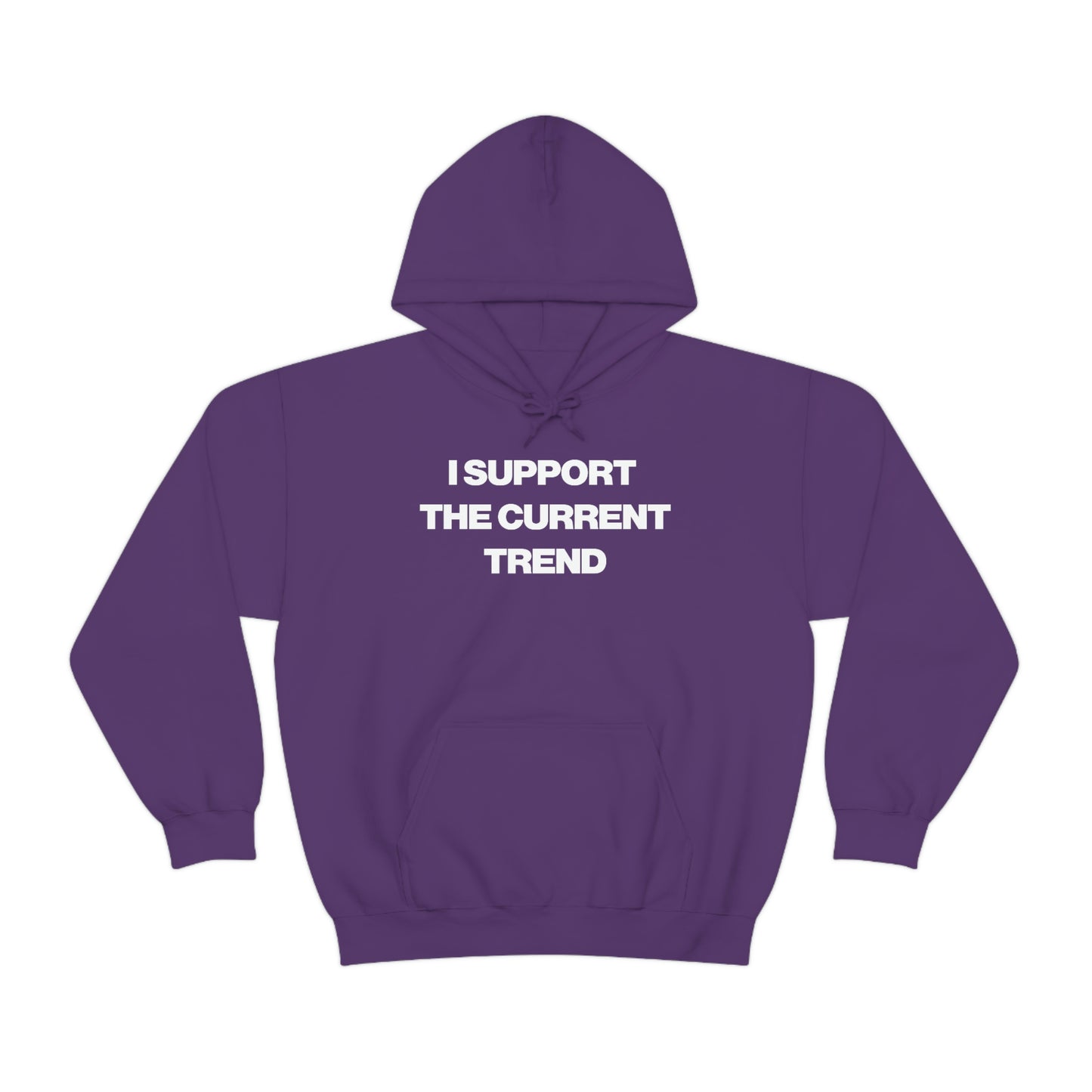 I SUPPORT THE CURRENT TREND HOODIE