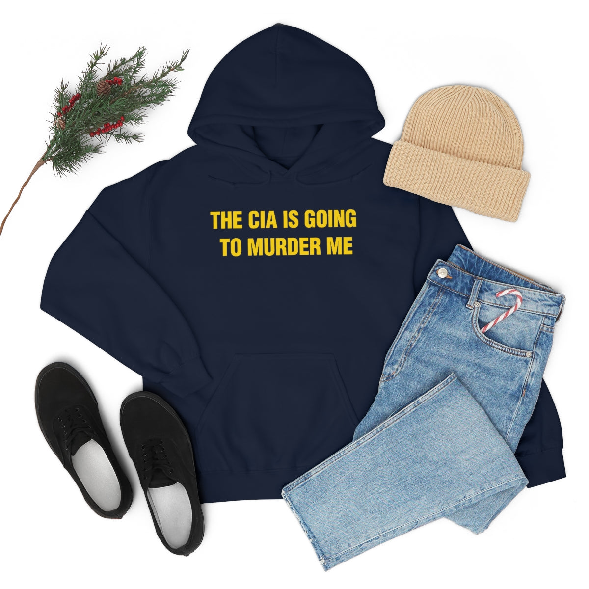 THE CIA IS GOING  TO MURDER ME HOODIE