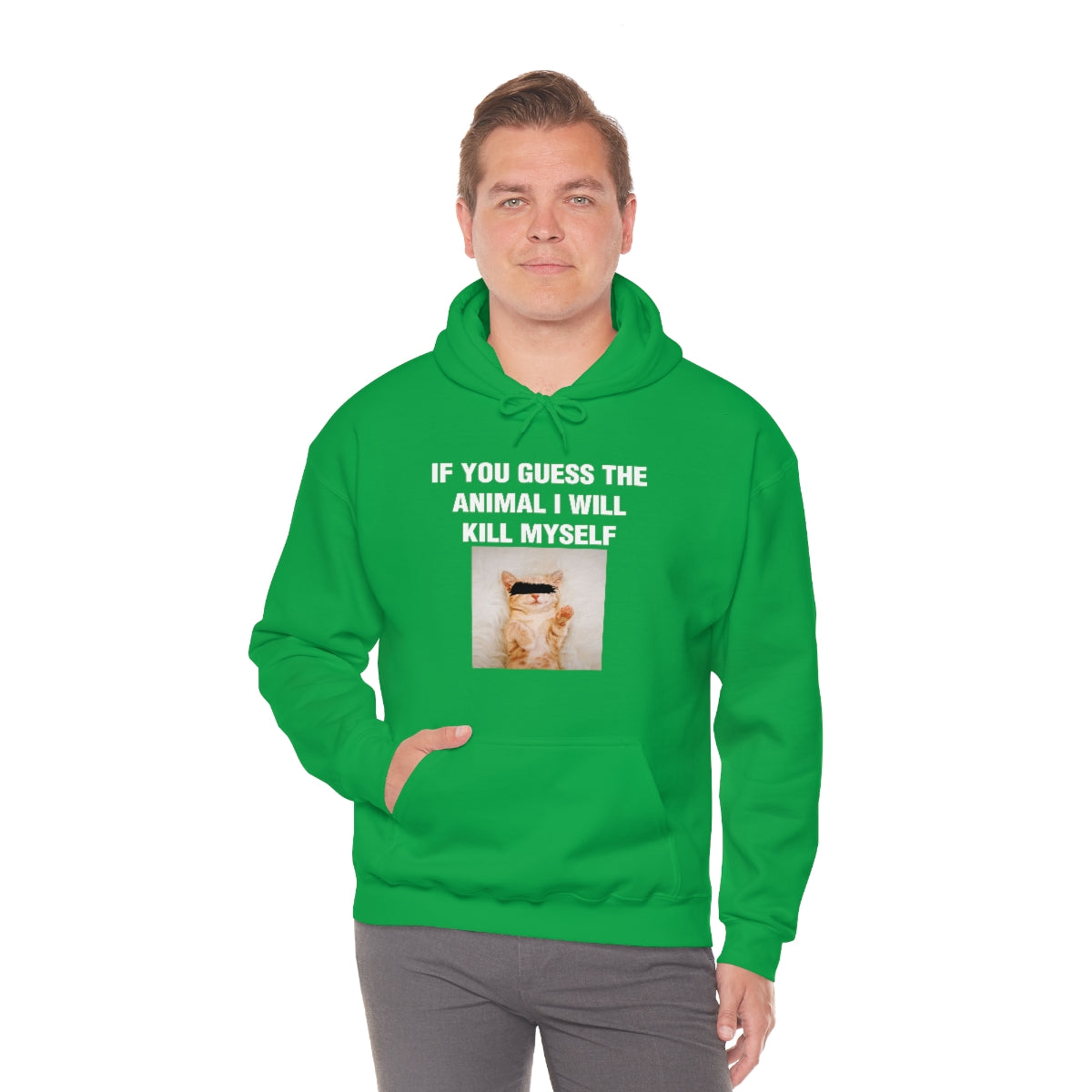 IF YOU GUESS THE ANIMAL I WILL KILL MYSELF HOODIE