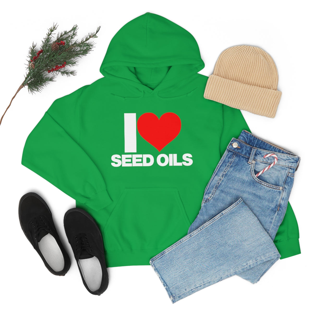 I LOVE SEED OILS HOODIE