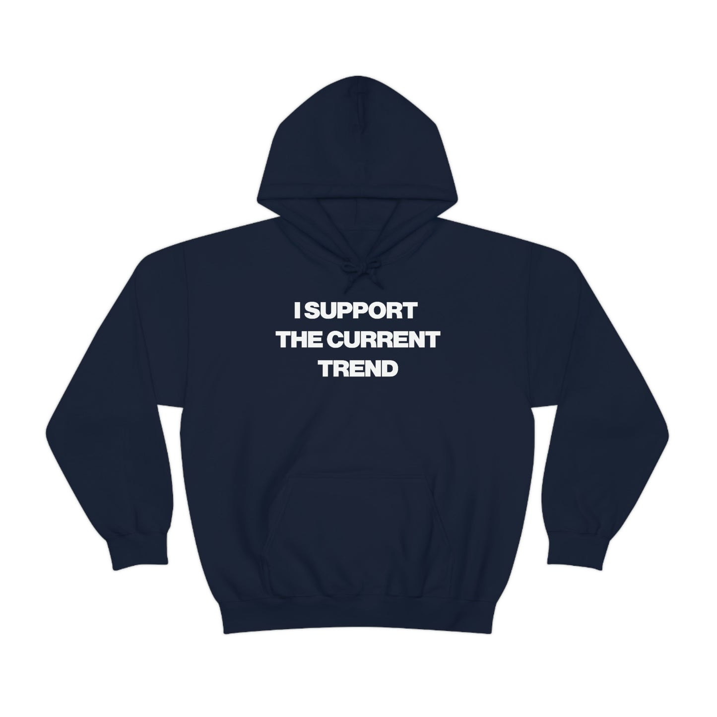 I SUPPORT THE CURRENT TREND HOODIE