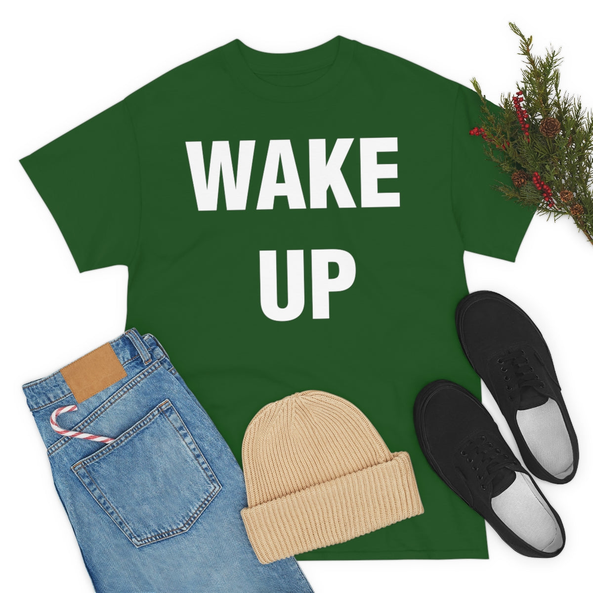 WAKE  UP TEE