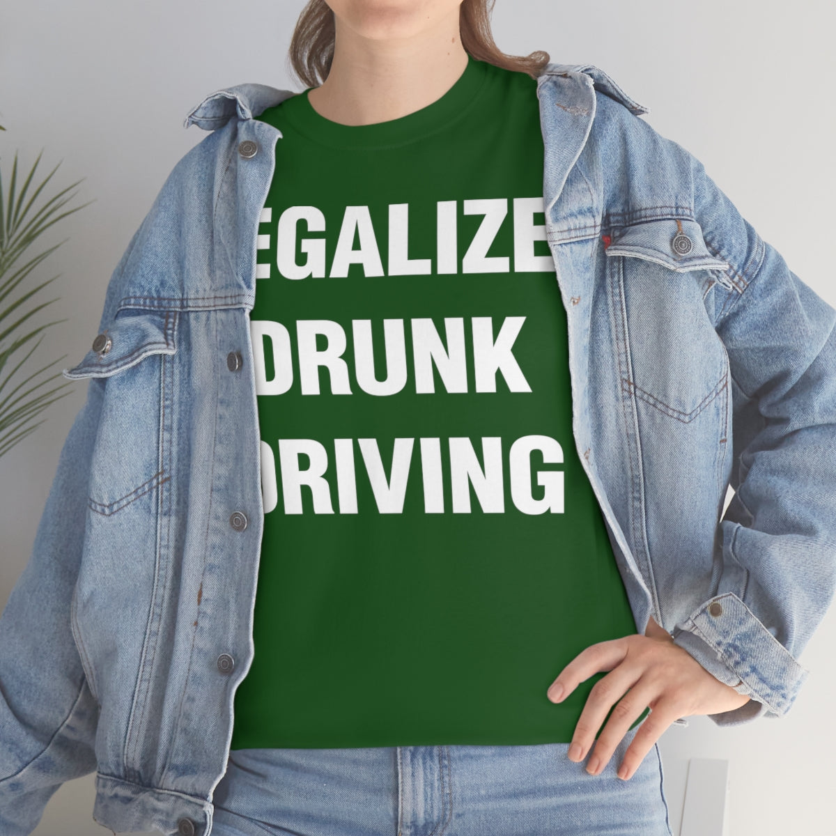 LEGALIZE  DRUNK DRIVING TEE