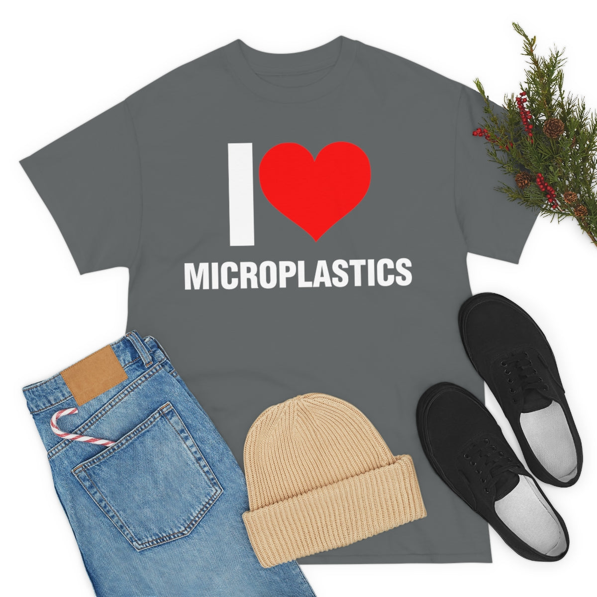 I LOVE MICROPLASTICS TEE
