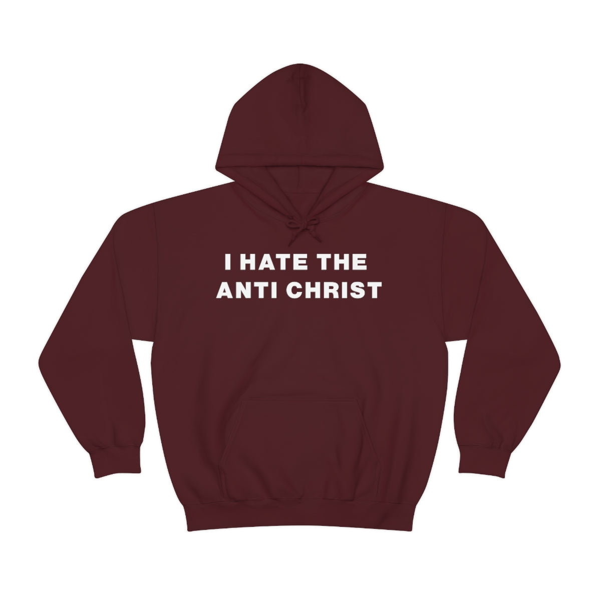 I HATE THE ANTI CHRIST HOODIE