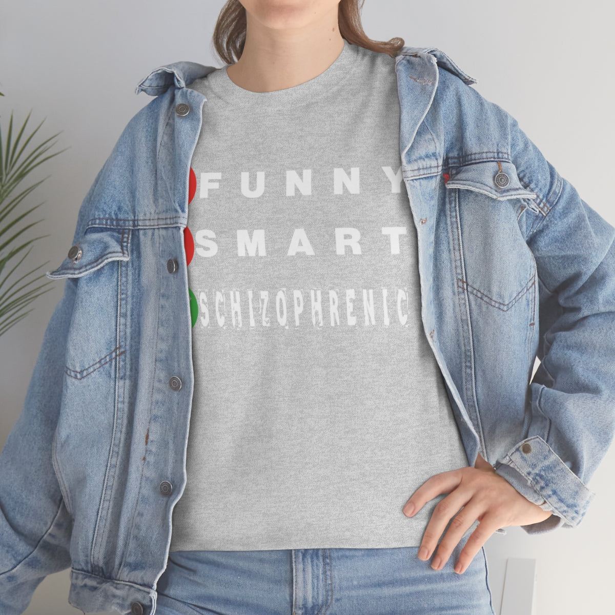 FUNNY SMART SCHIZOPHRENIC TEE