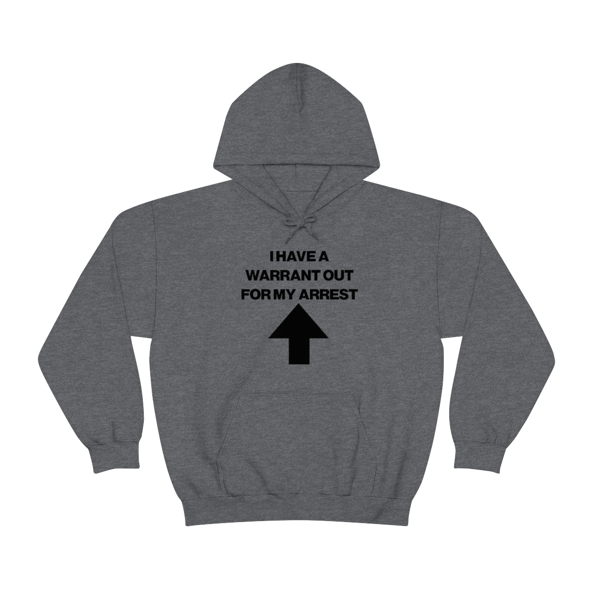 I HAVE A WARRANT OUT FOR MY ARREST HOODIE