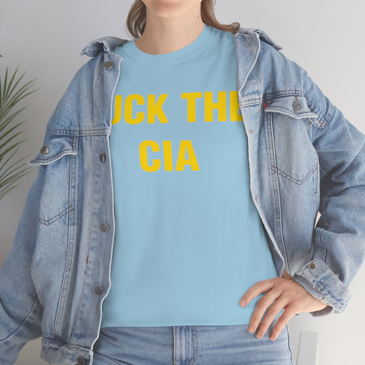 FUCK THE  CIA TEE