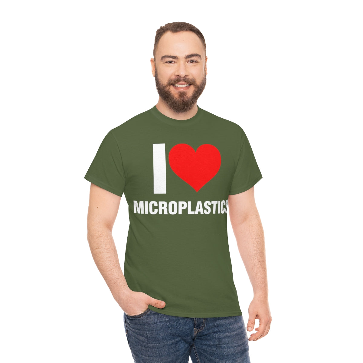 I LOVE MICROPLASTICS TEE