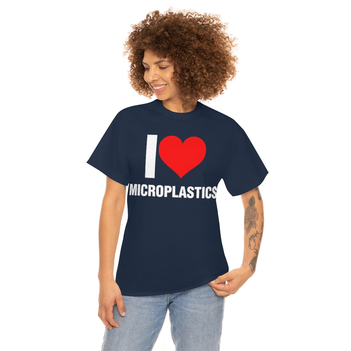 I LOVE MICROPLASTICS TEE