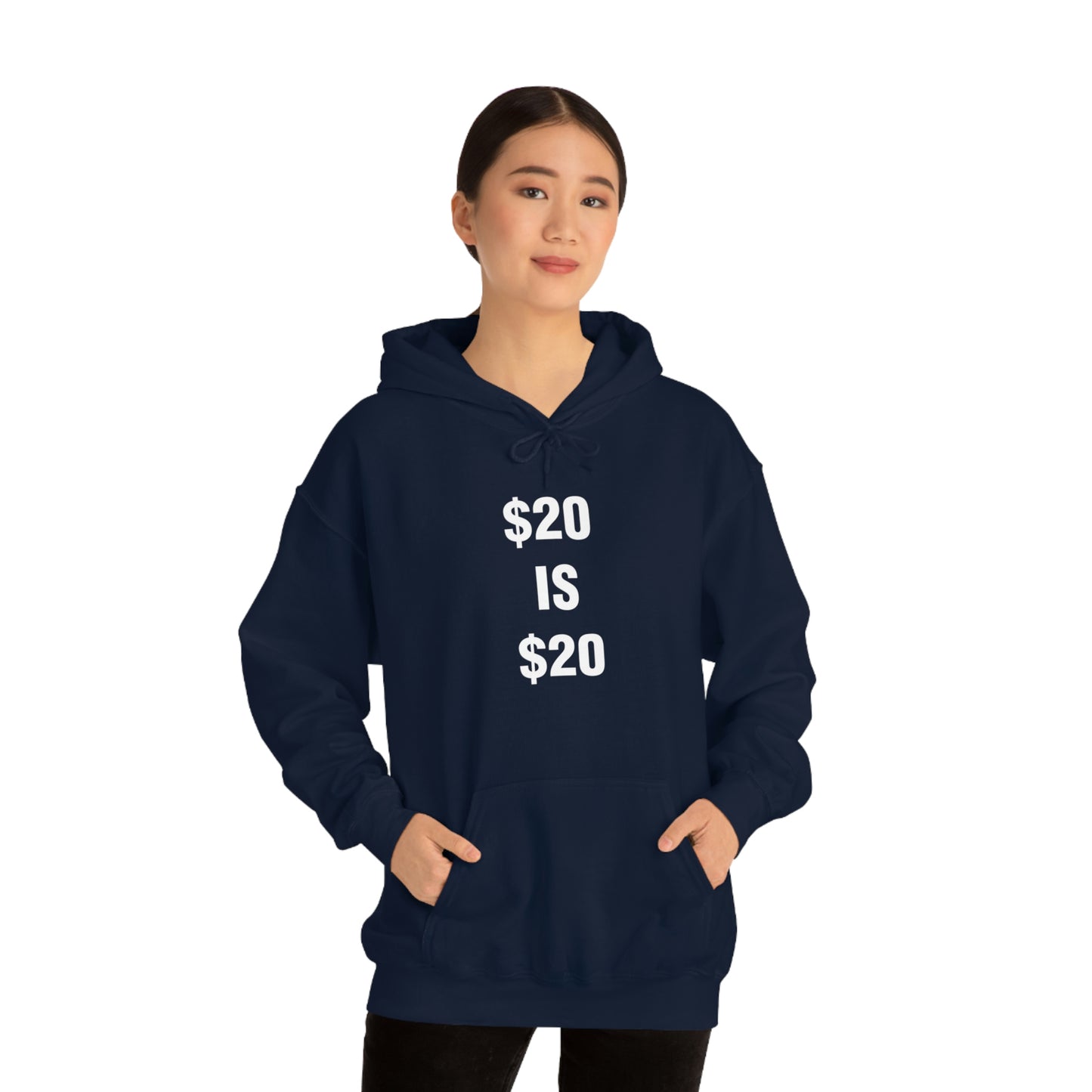 $20 IS $20 HOODIE