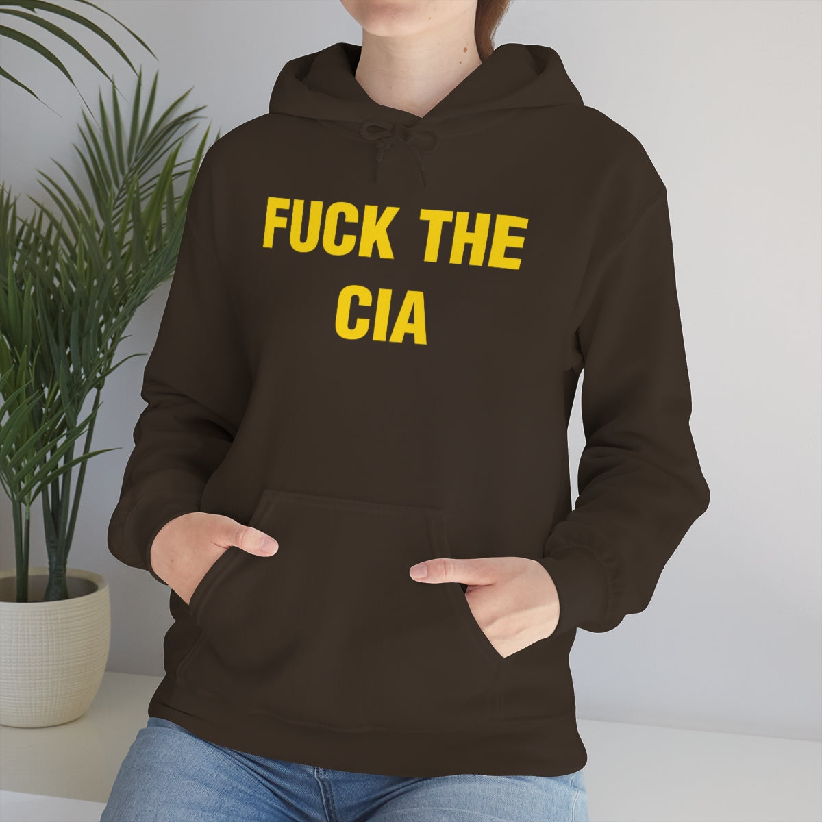 FUCK THE  CIA HOODIE