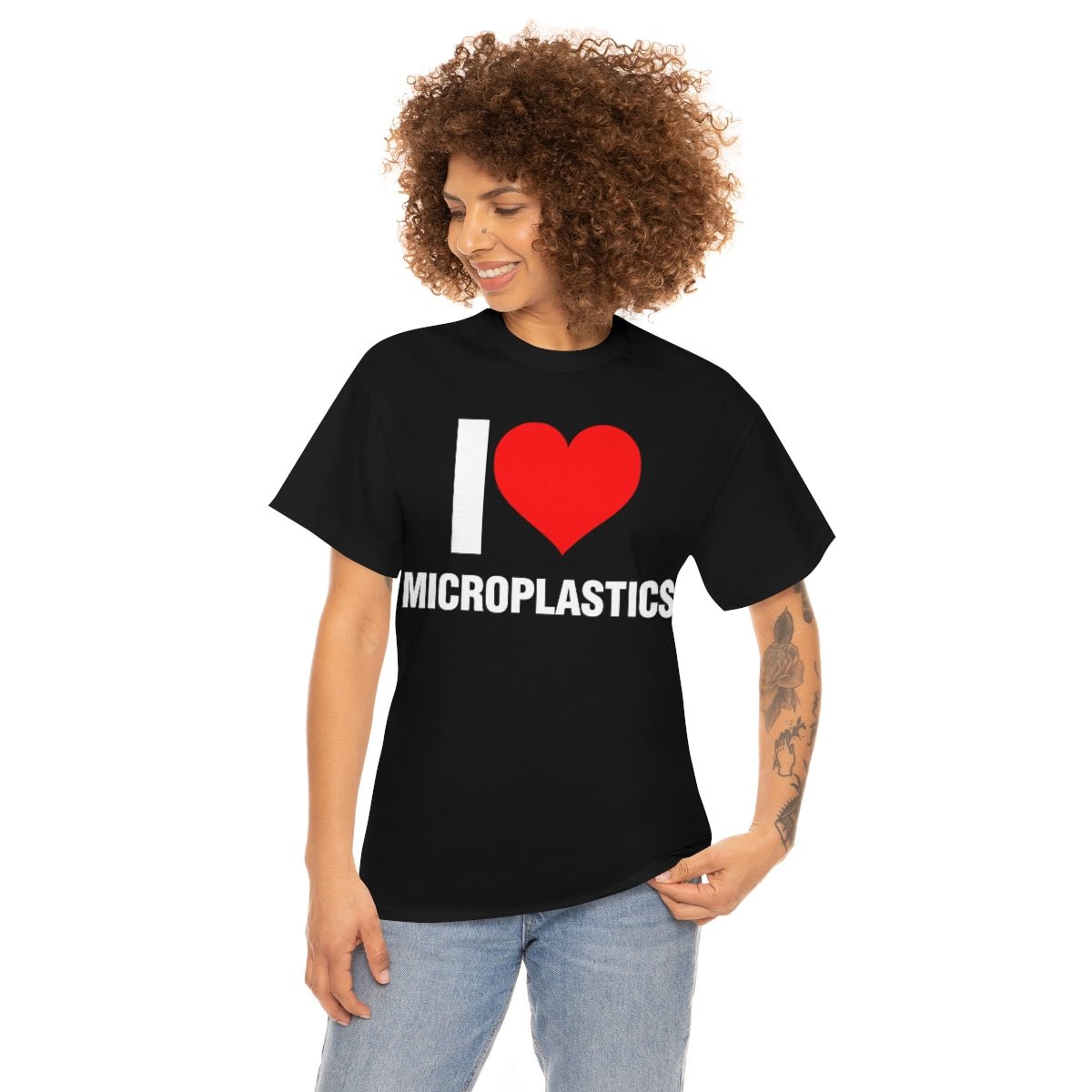 I LOVE MICROPLASTICS TEE