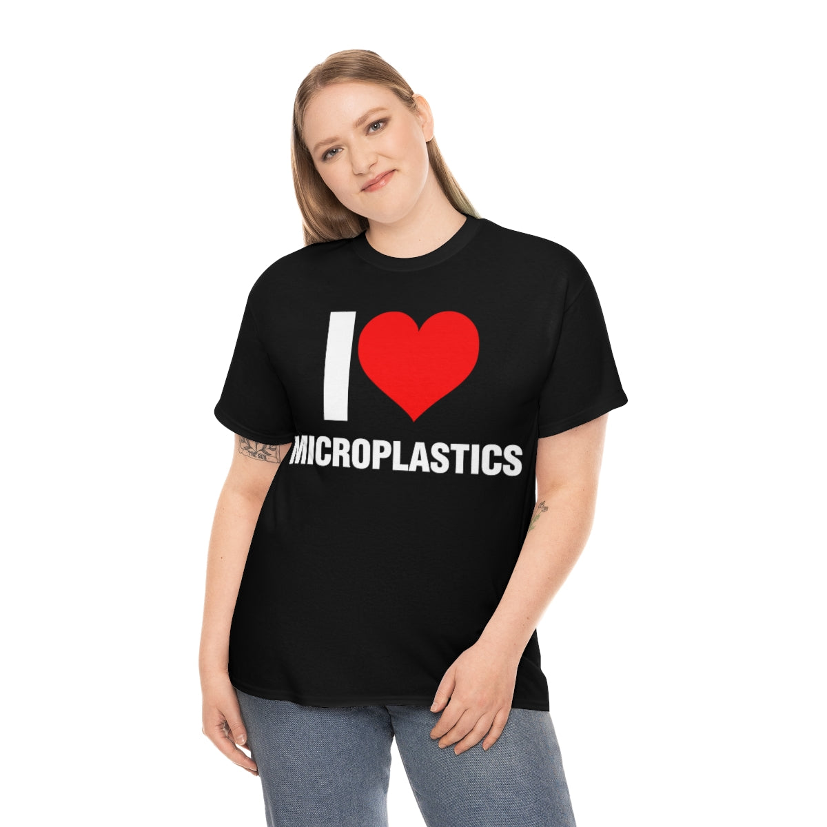 I LOVE MICROPLASTICS TEE