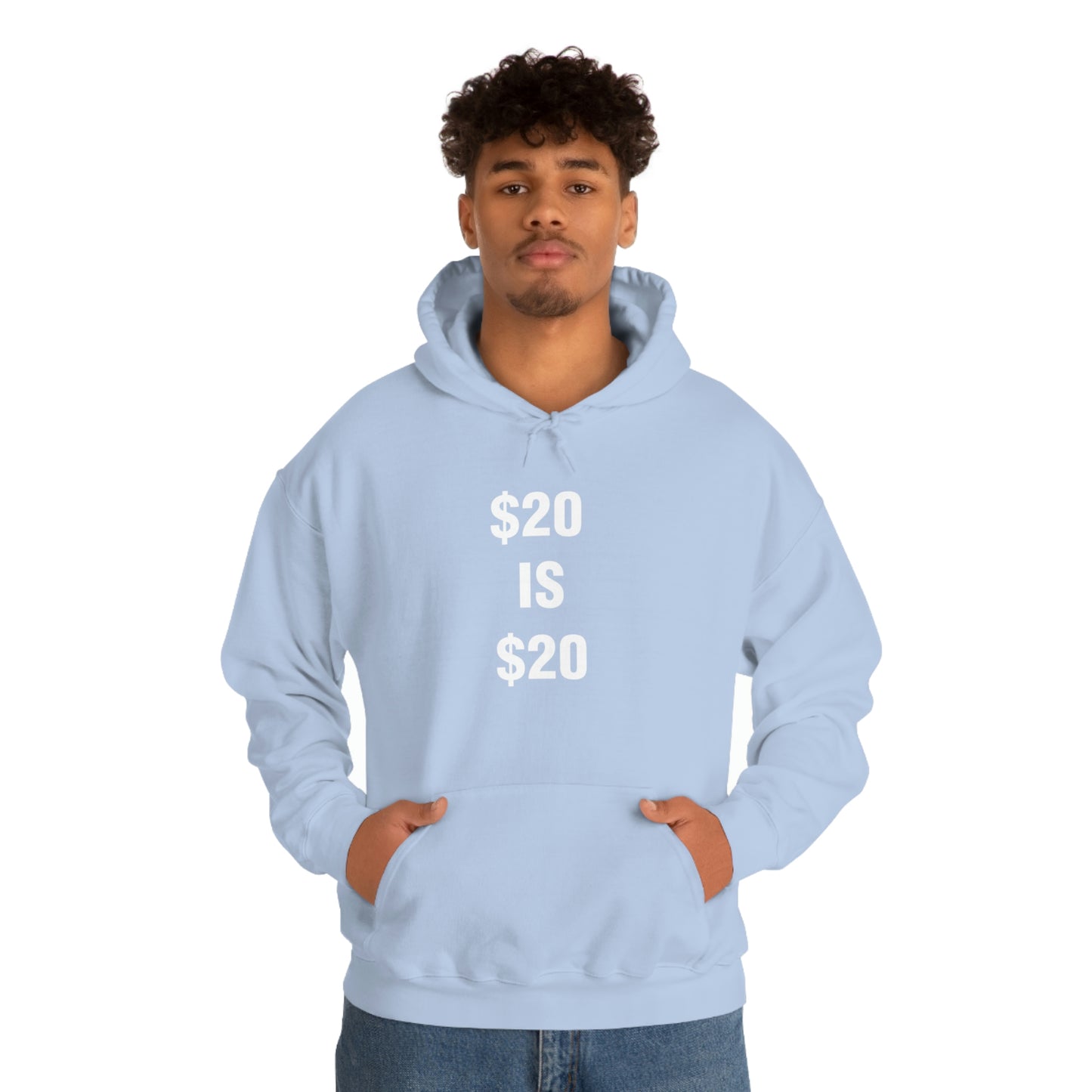 $20 IS $20 HOODIE