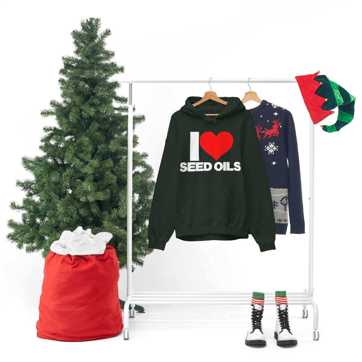 I LOVE SEED OILS HOODIE