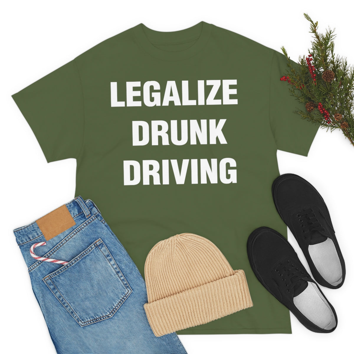 LEGALIZE  DRUNK DRIVING TEE