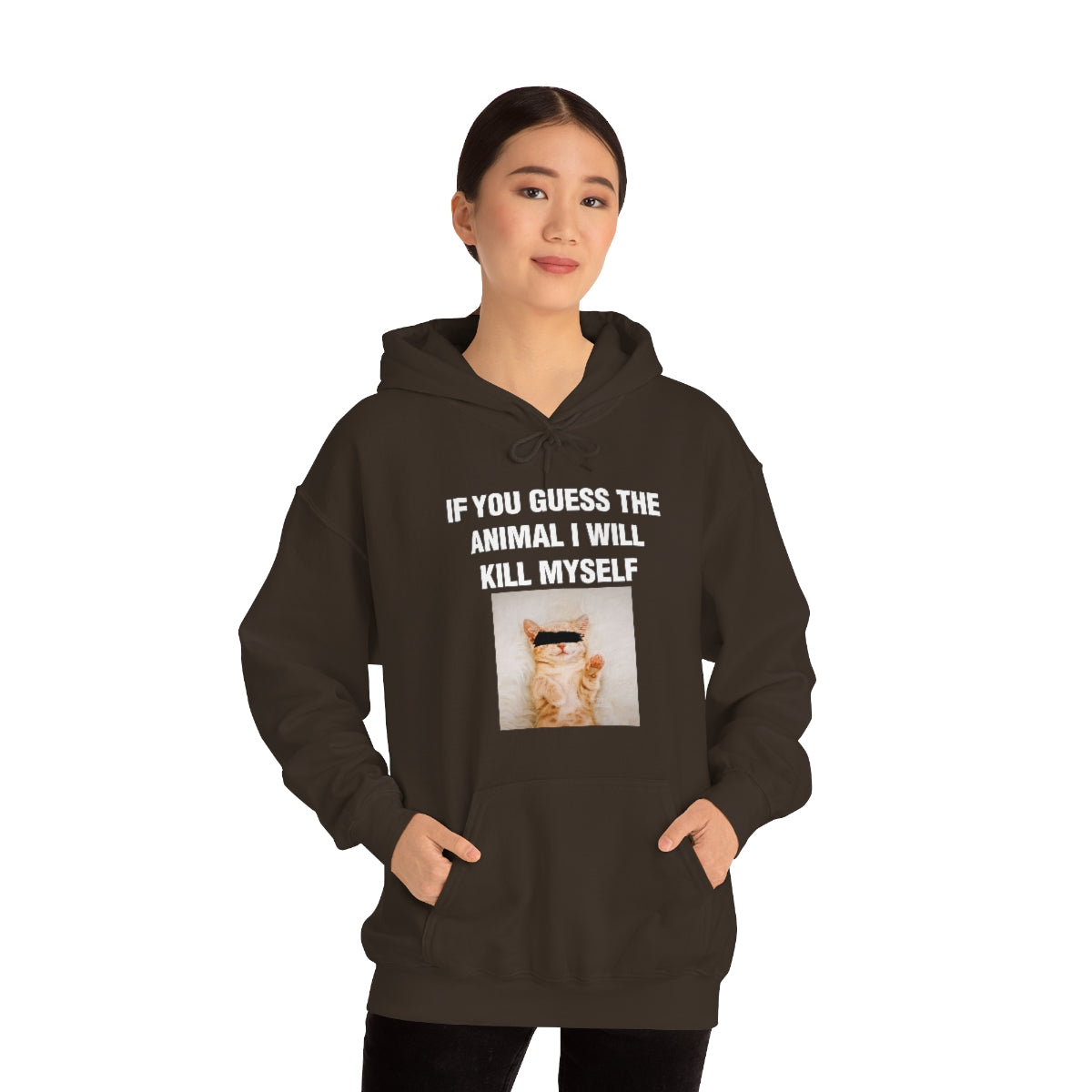 IF YOU GUESS THE ANIMAL I WILL KILL MYSELF HOODIE