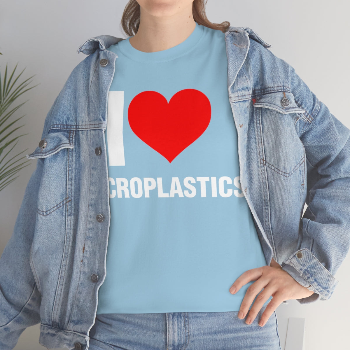 I LOVE MICROPLASTICS TEE