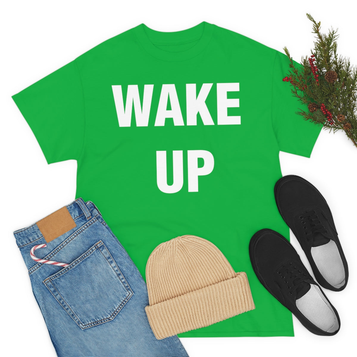 WAKE  UP TEE