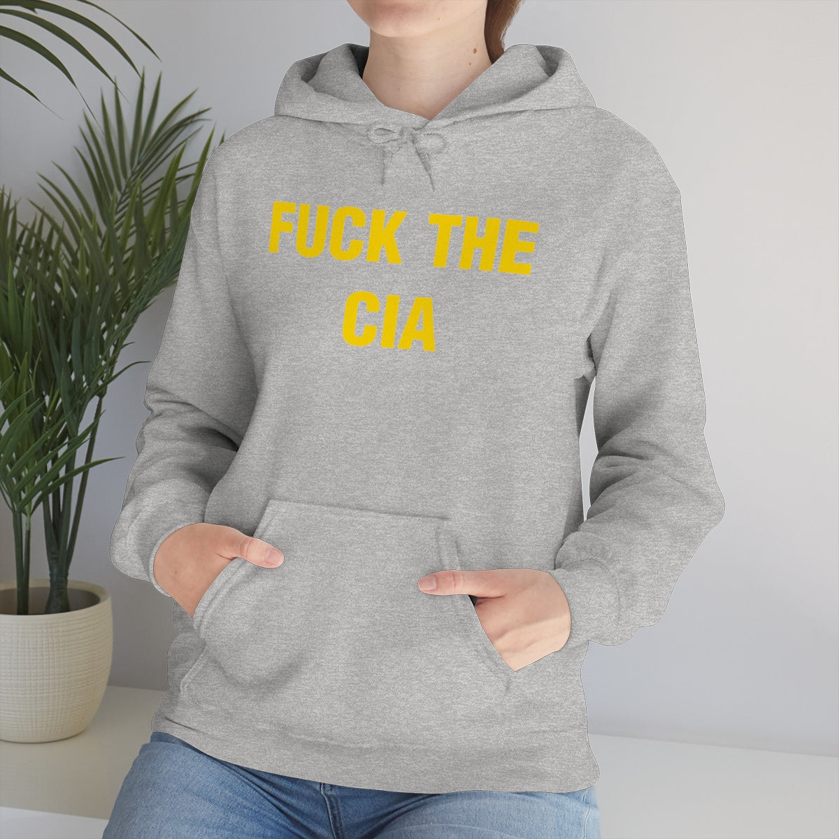 FUCK THE  CIA HOODIE