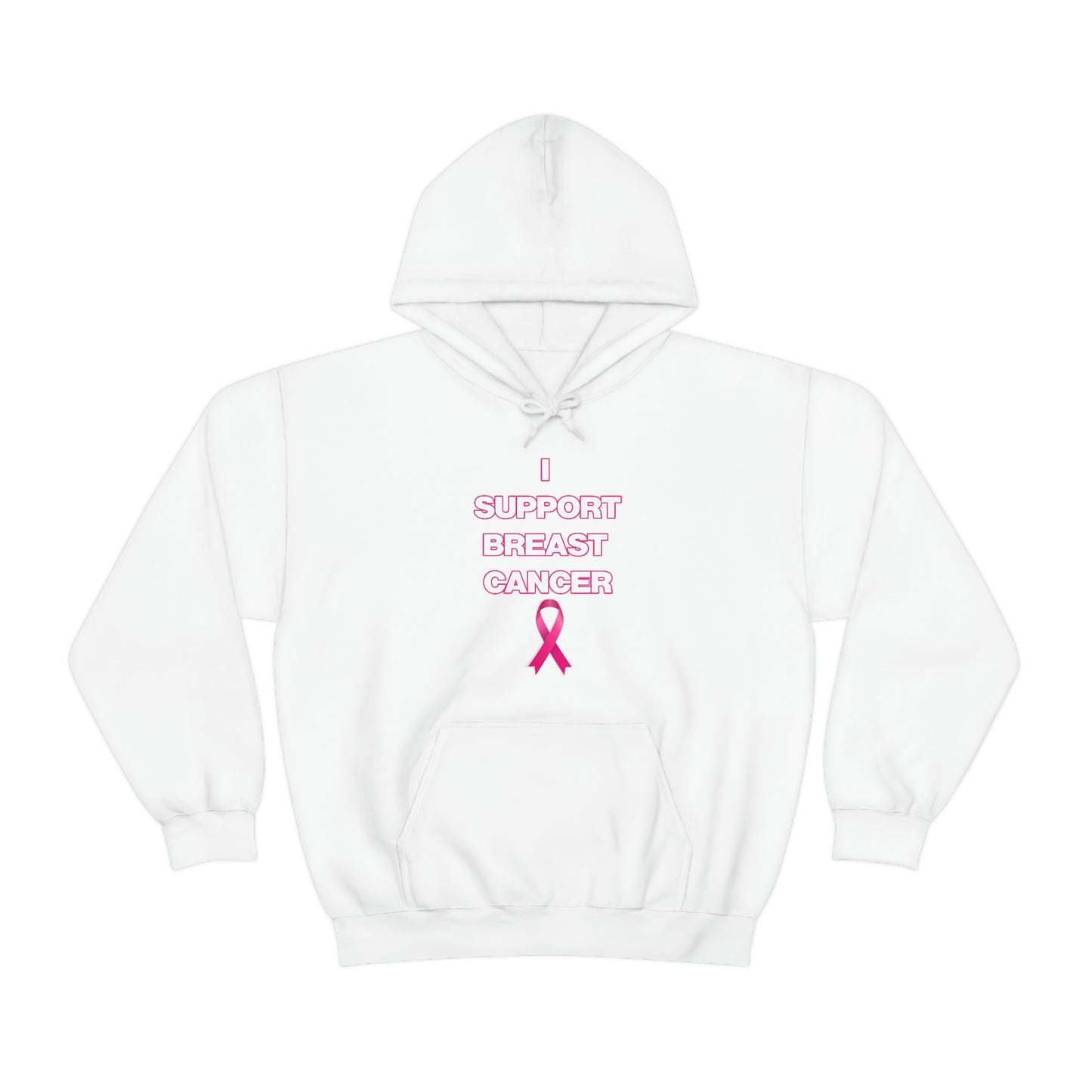 I SUPPORT BREAST CANCER HOODIE