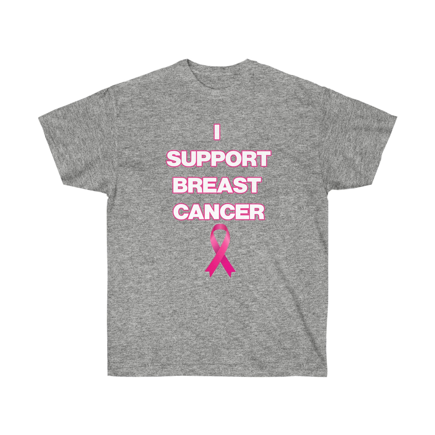 I SUPPORT BREAST CANCER TEE