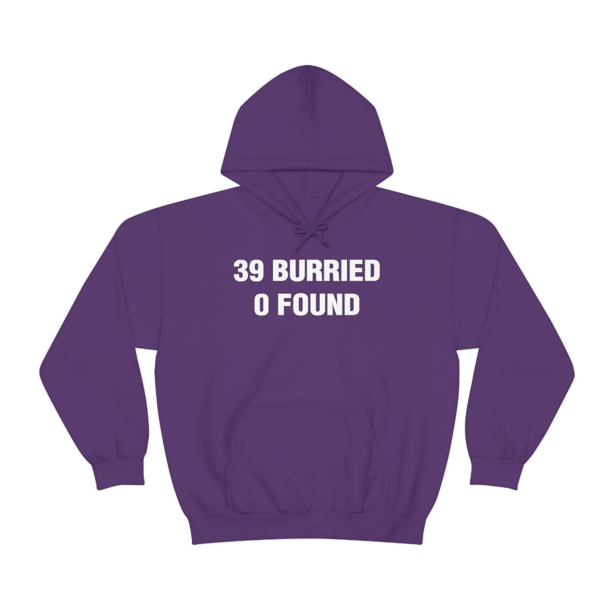 39 BURRIED 0 FOUND HOODIE