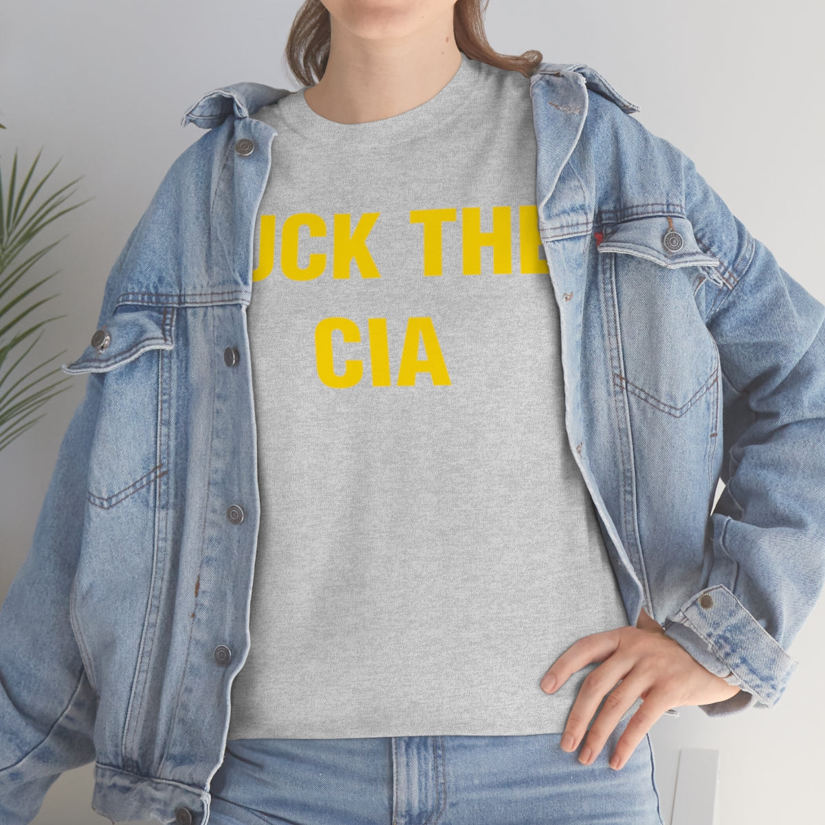 FUCK THE  CIA TEE