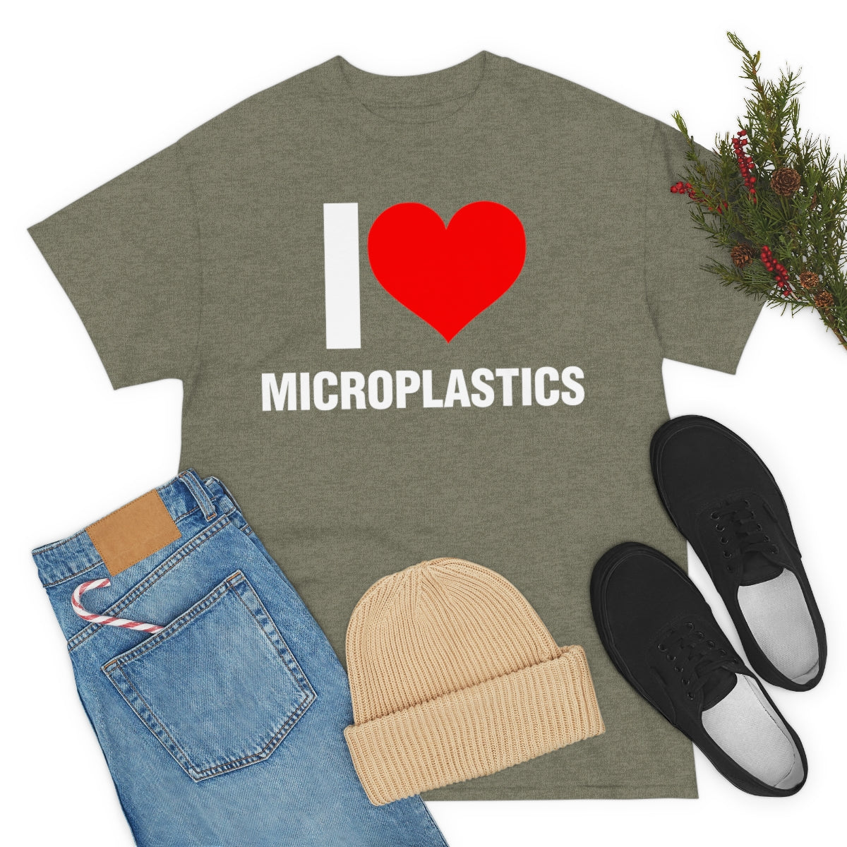 I LOVE MICROPLASTICS TEE