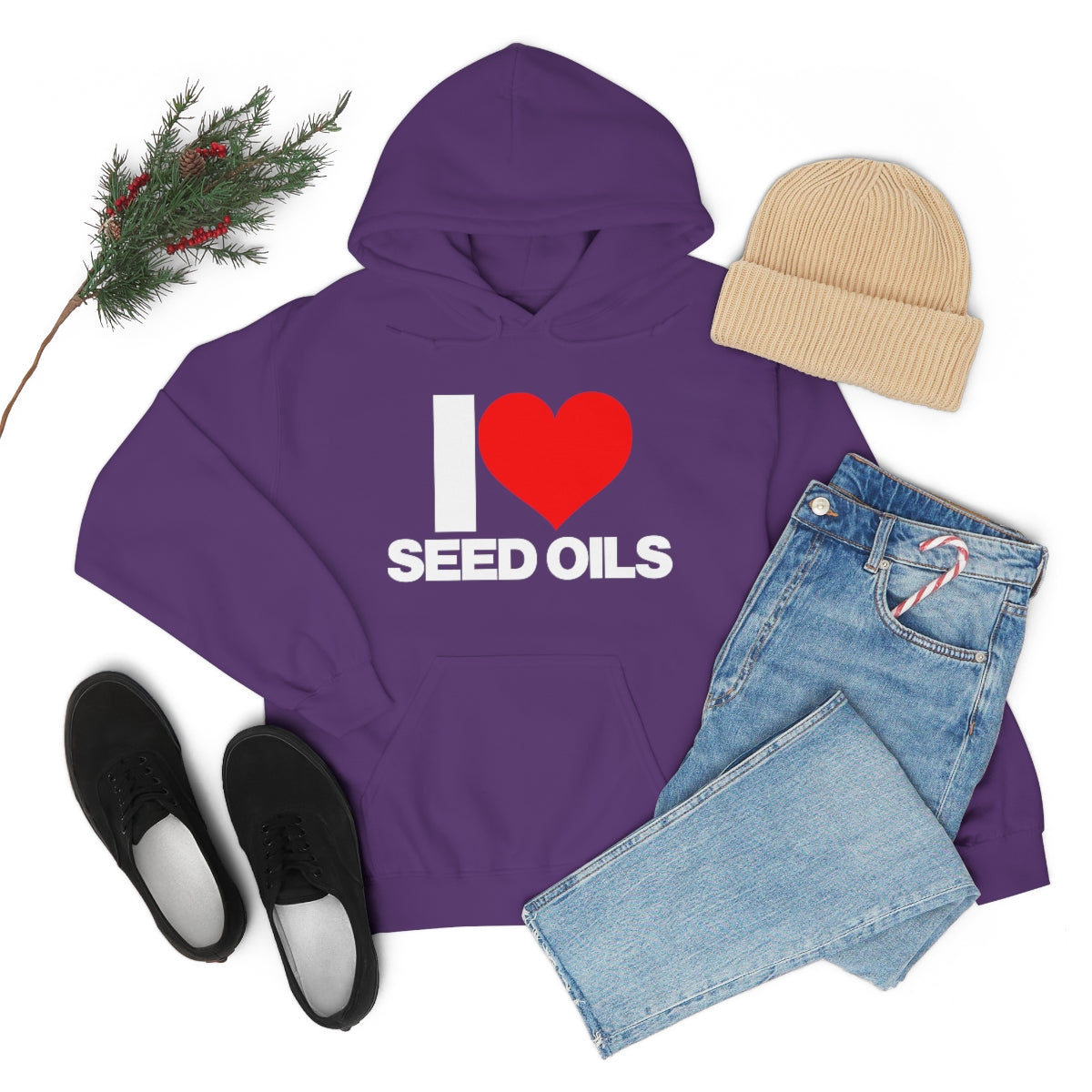 I LOVE SEED OILS HOODIE