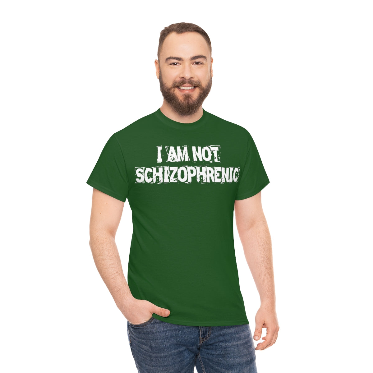 I AM NOT SCHIZOPHRENIC TEE