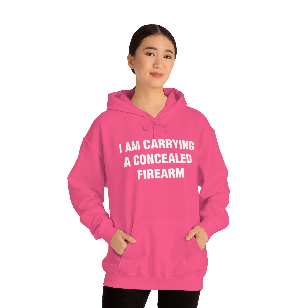 I AM CARRYING A CONCEALED FIREARM HOODIE