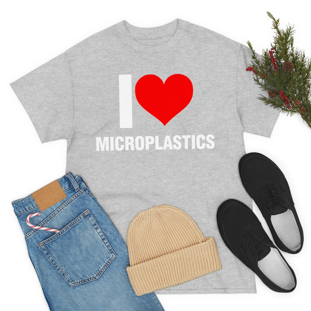 I LOVE MICROPLASTICS TEE