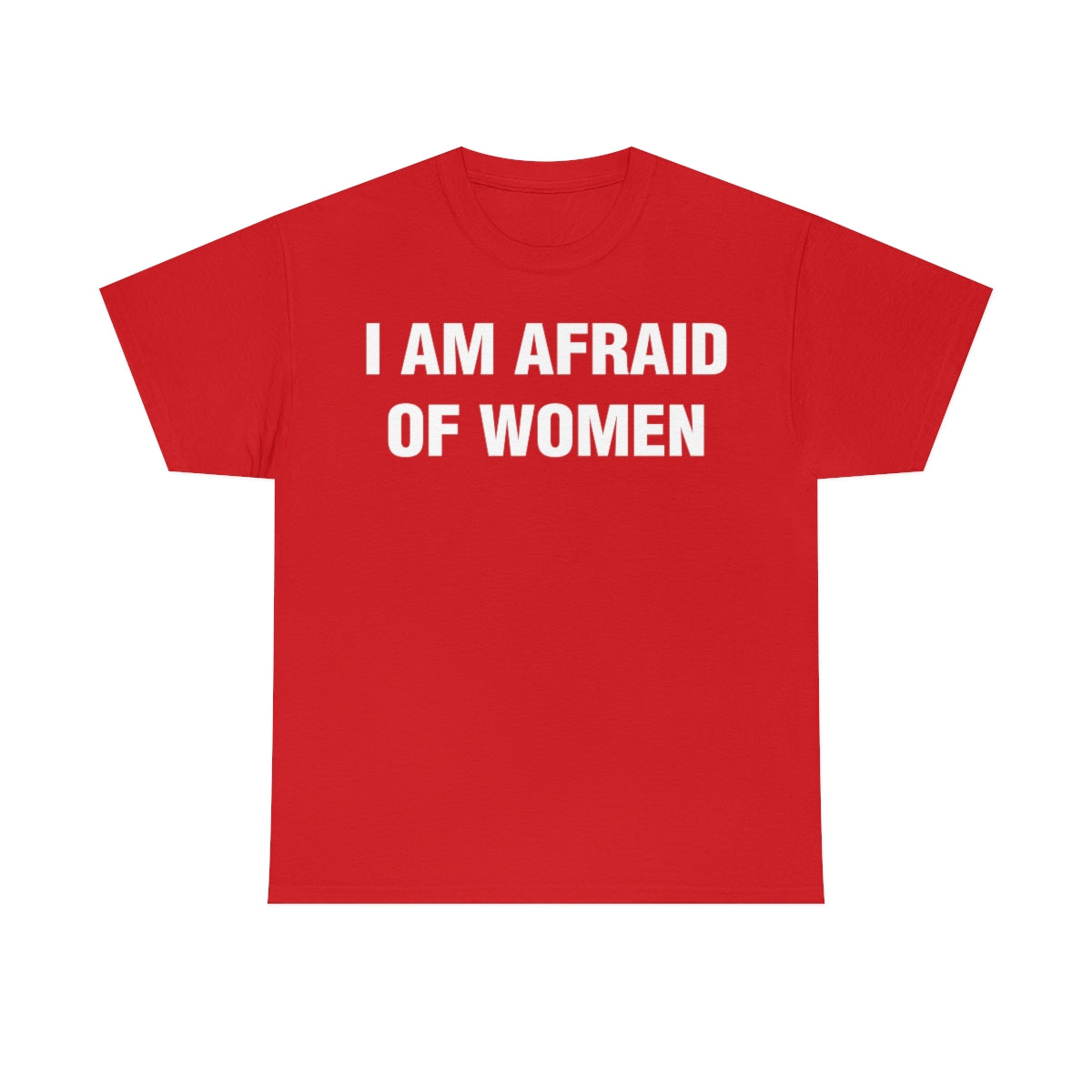 I AM AFRAID OF WOMEN TEE