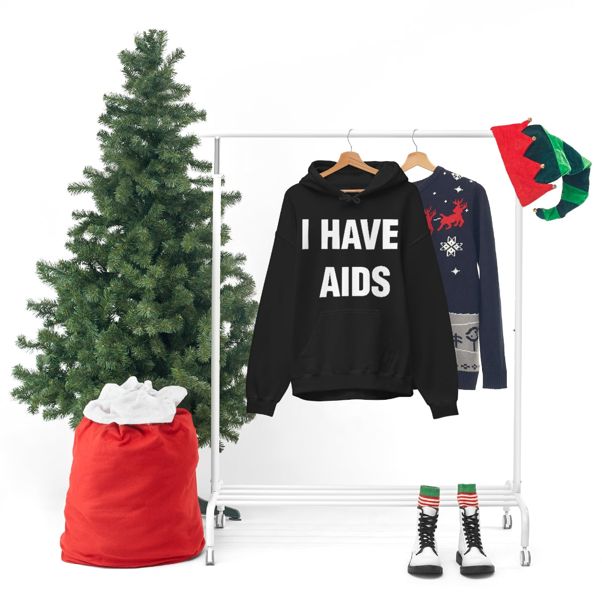 I HAVE  AIDS HOODIE