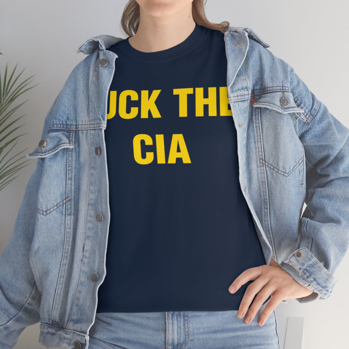 FUCK THE  CIA TEE