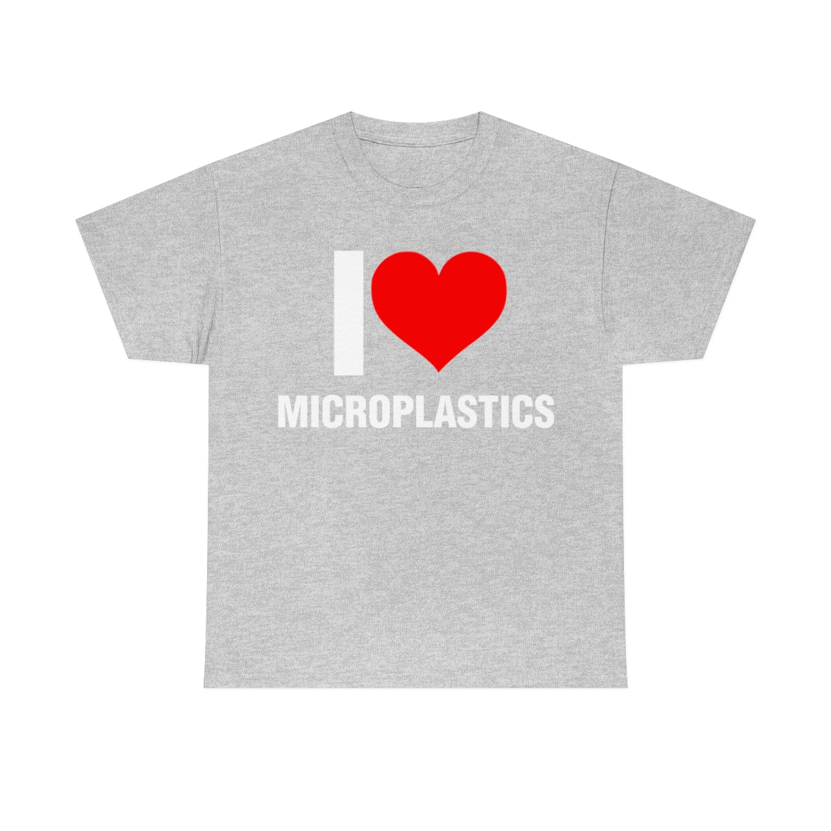 I LOVE MICROPLASTICS TEE